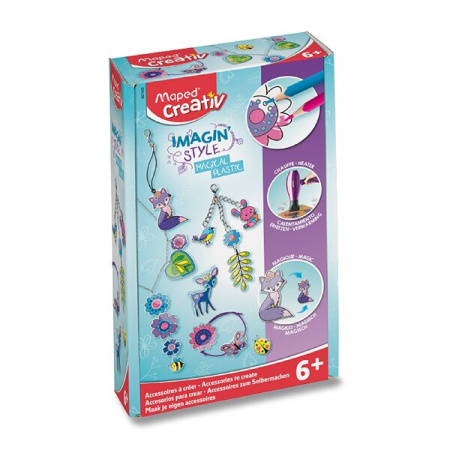 detail Kreativní sada Maped Magical plastic - trendy módní doplňky