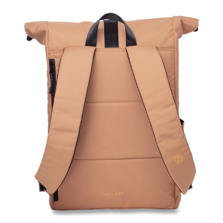 detail Batoh Walker Roll Top Peach Fuzz