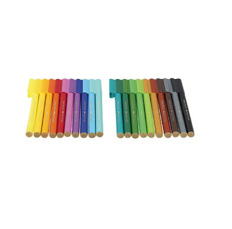 detail Fixy Faber-Castell Connector Dinosaurus Tuba 20ks /E