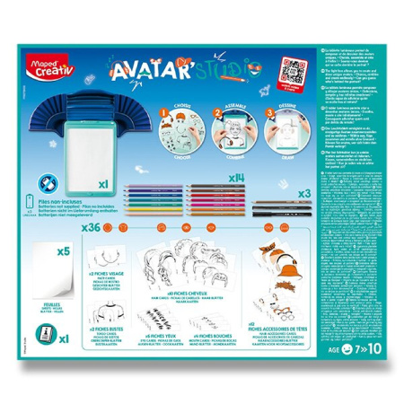 detail Kreativní sada MAPED Avatar Studio /o