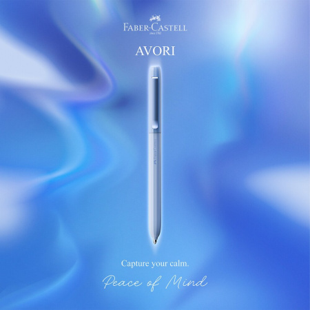 detail Kuličkové pero Faber-Castell Avori XB Peace of Mind