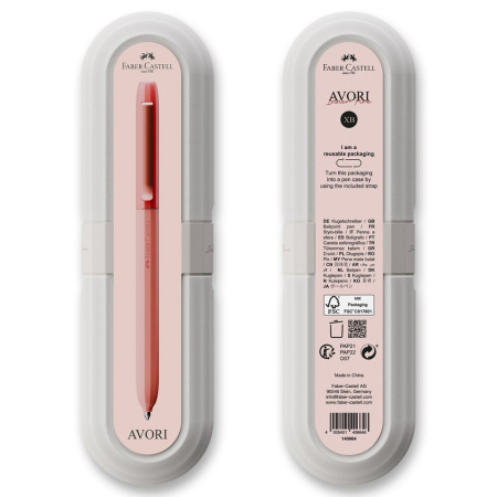 detail Kuličkové pero Faber-Castell Avori XB Inner Fire