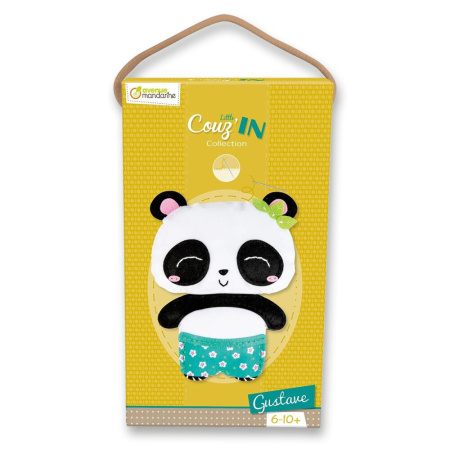 detail Kreativní sada Avenue Mandarine Dětské šití panda Gustave