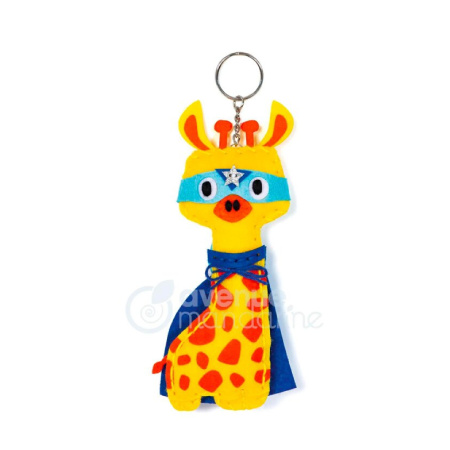 detail Kreativní sada Avenue Mandarine Přívěšek k ušití žirafa Pedro