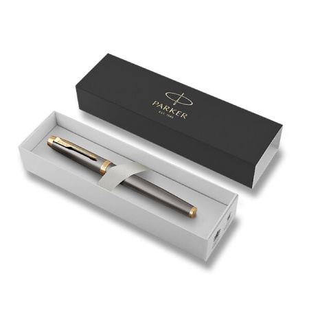 detail Plnicí pero Parker IM Core Grey GT hrot F