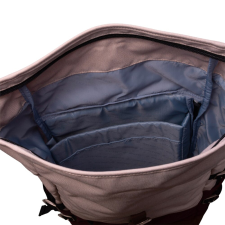 detail Batoh Walker Roll-up Two Popcorn/Maroon