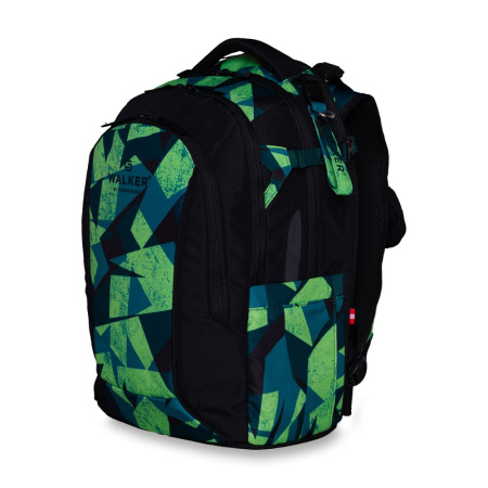 detail Batoh Walker Campus Neo Papercut Green