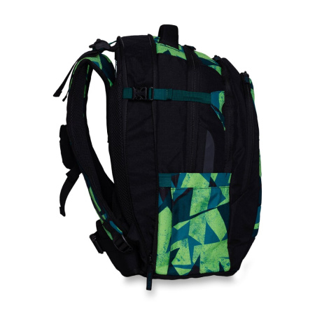 detail Batoh Walker Campus Neo Papercut Green