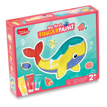 detail Sada Maped Creativ Early Age My First Prstové barvy