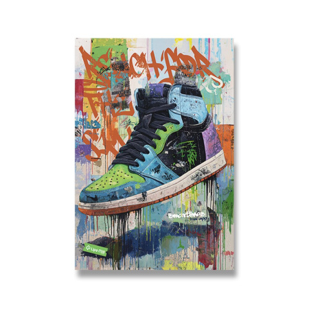 detail Sešit A5 linka 40 listů MAR-MAR Premium Sneakers 2026