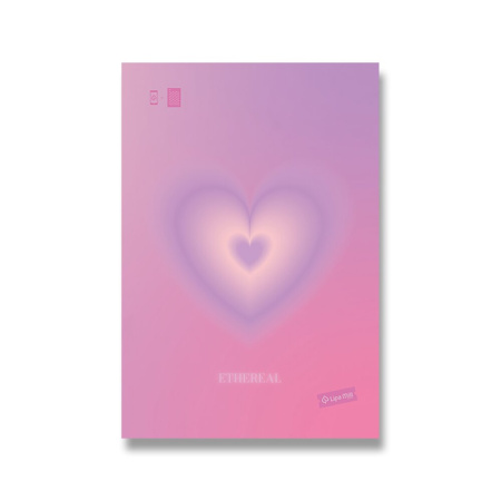 detail Sešit A5 linka 40 listů MAR-MAR Premium Pastel 2026