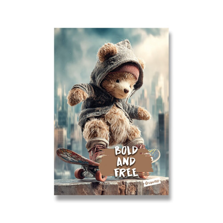 detail Sešit A5 linka 40 listů MAR-MAR Premium Teddy Bear 2026