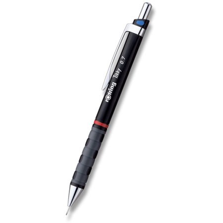 detail Mikrotužka 0,7 mm Rotring Tikky Black