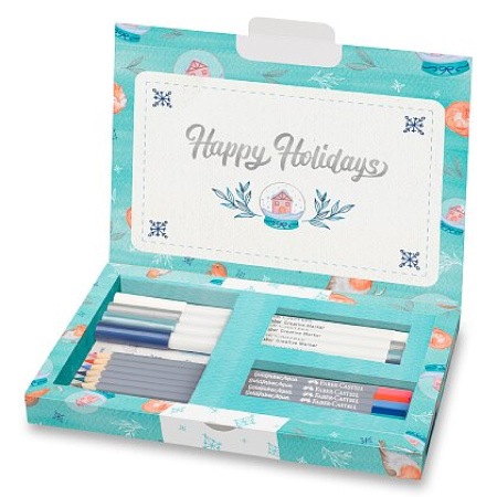 detail Kreativní sada Faber-Castell Creative Box - frosty winter