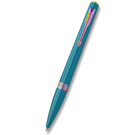 detail Kuličkové pero Parker Meridian Teal RBT /o