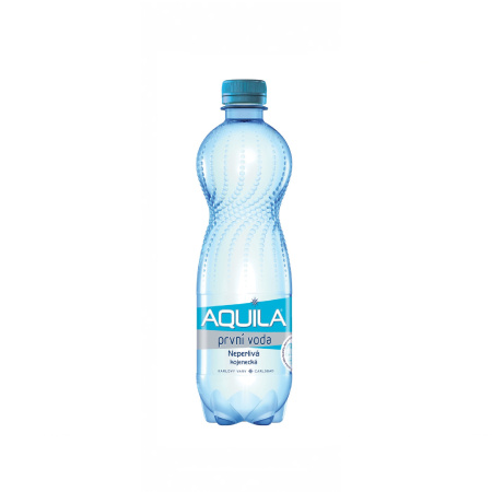 detail Voda Aquila 0,5 l neperlivá