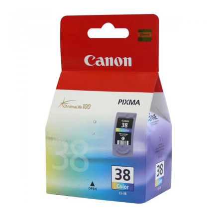 detail Cartridge Canon CL-38 (barevná)