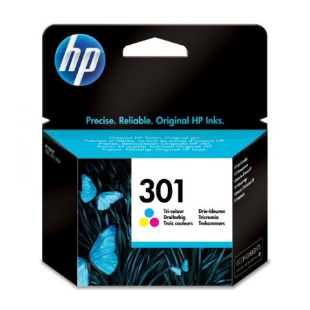 detail Cartridge HP 301 (barevná)