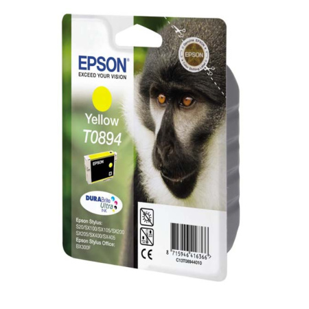 detail Cartridge Epson T0894 (žlutá)/E