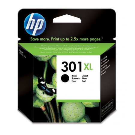 detail Cartridge HP 301 XL (černá)