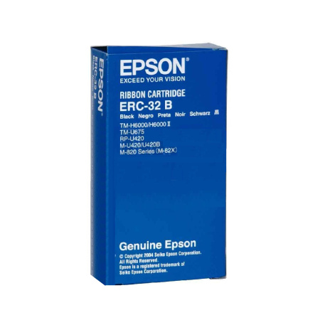 detail Barv. páska EPSON ERC 32 (černá)