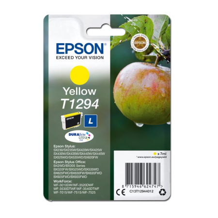 detail Cartridge Epson T1294 (žlutá)