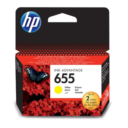 detail Cartridge HP 655 (žlutá)/E