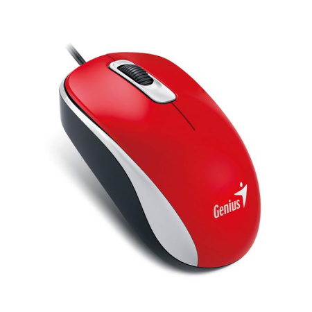 detail Myš Genius DX-110 s drátem optická USB červená