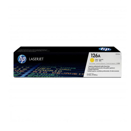 detail Toner HP 126A (žlutý)