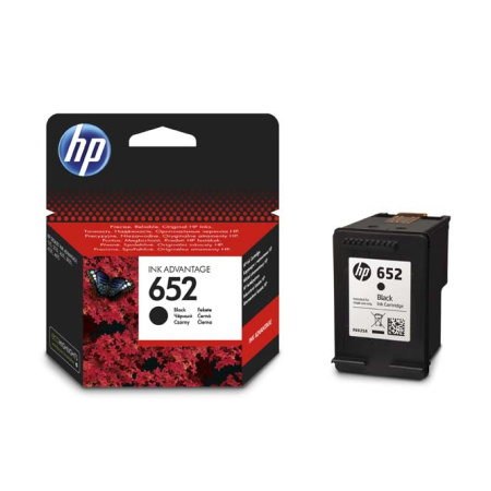 detail Cartridge HP 652 černá