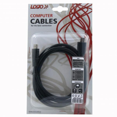 detail Kabel HDMI M- HDMI M 2m, černá blistr