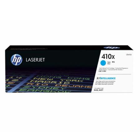 detail Toner HP CF411X, cyan, 5000str., HP 410X, high capacity, HP