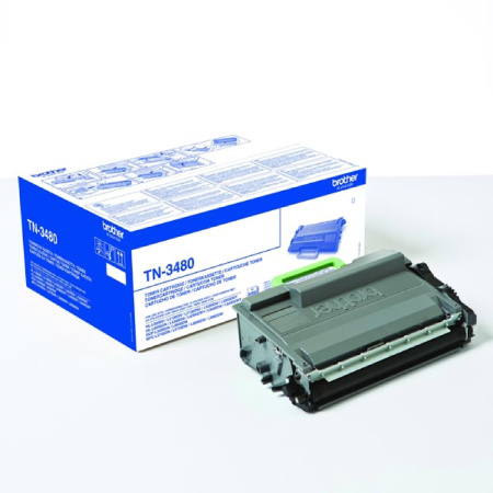 detail Toner Brother TN3480 8000str černý