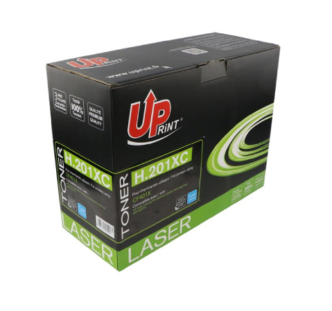detail Toner HP CF 401 X UPrint modrý