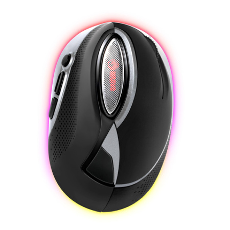 detail Myš Marvo M708W, 2400DPI, 2.4 [GHz], optická, 7tl., bezdrátová, černá, ves
