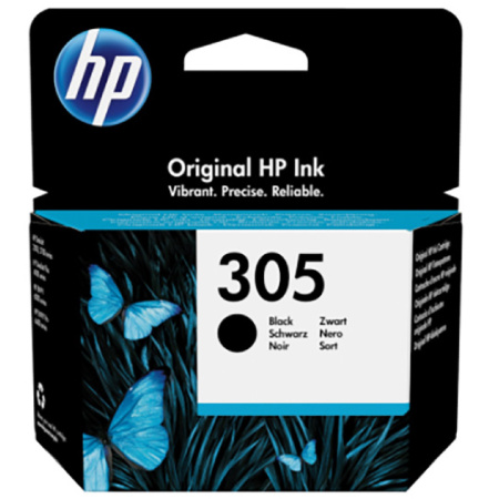 detail Cartridge HP 305 černá