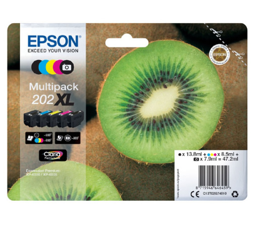 detail Cartridge Epson 202XL Multipack/E