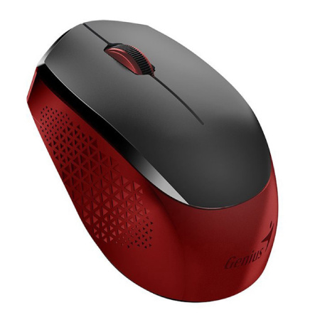 detail Genius Myš NX-8000S, bezdrátová USB a optická červeno-černá
