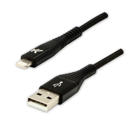 detail kabel USB (2.0) A samec - Apple Lightning samec 2m Logo