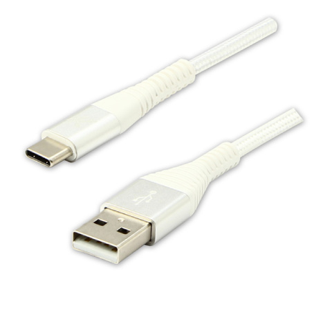 detail kabel USB A samec - USB C samec (2.0) 1m Logo
