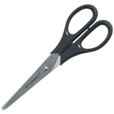 detail Nůžky 17cm kovové Q-Connect plastová držadla