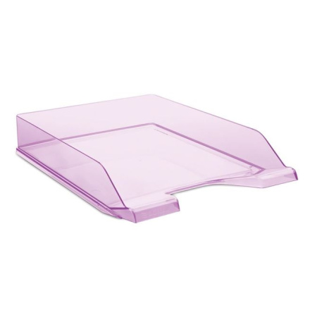 detail Zásuvka PVC Donau transparentní fialová