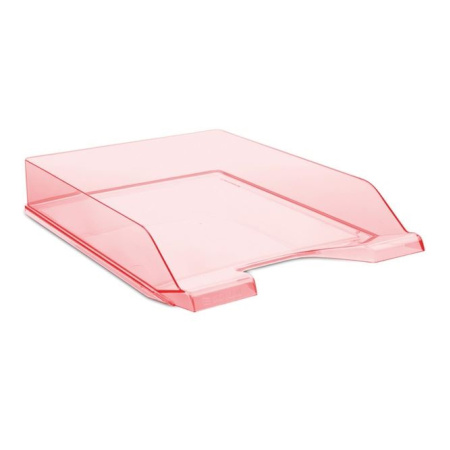 detail Zásuvka PVC Donau transparentní červená