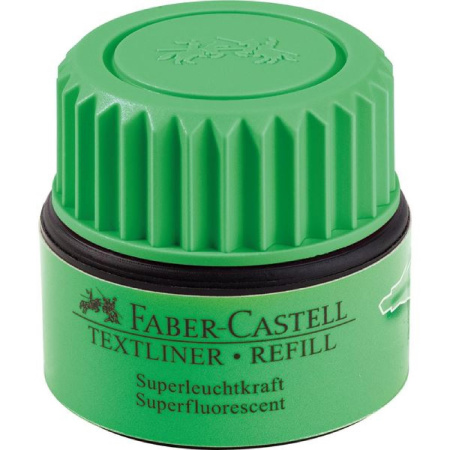 detail Náplň do zvýrazňovače Faber- Catell texliner 30ml zelená