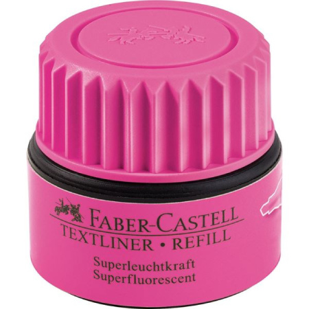 detail Náplň do zvýrazňovače Faber- Catell texliner 30ml růžová