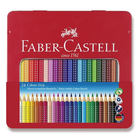 detail Pastelky trojhranné Grip 2001 Faber - Castell 24ks /E