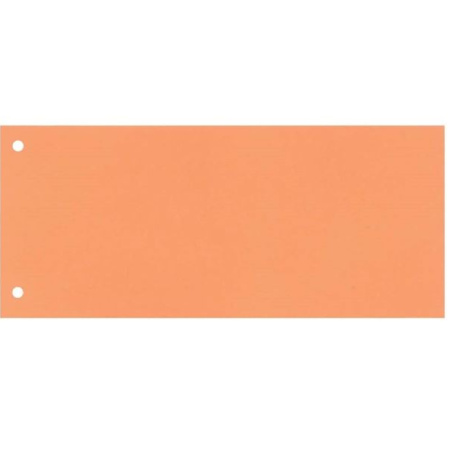 detail Rozlišovač papírový 1/3 A4 Q-Connect oranžový 100ks