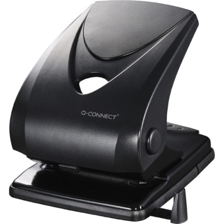 detail Děrovačka Q-Connect 35 listů černá