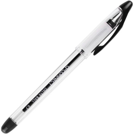 detail Kuličkové pero Q-Connect Delta černé /E