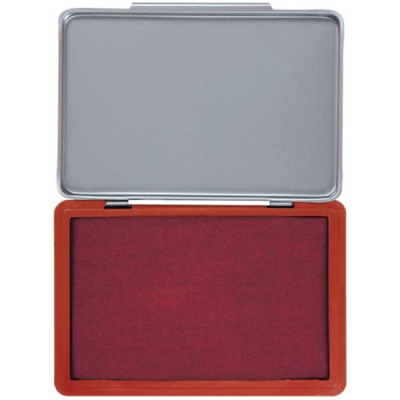 detail Razítková poduška Q-Connect červená